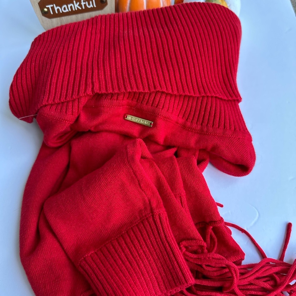 Michael MichaelKors Red Turtle neck sweater Size M - Picture 13 of 16